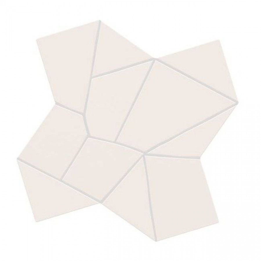 Керамогранит 26x26 8.5мм Trencadis 134260 Gaudi Chalk матовая бежевый WOW