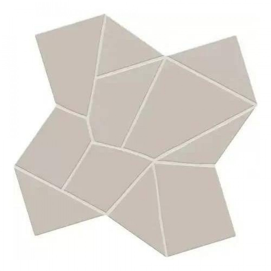 Керамогранит 26x26 10мм Trencadis 137003 Gaudi Ash матовая серый WOW