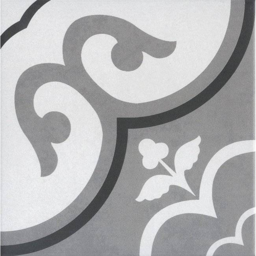 Керамогранит 20x20 9мм Viola S17610.6 Grey Matt матовая серый Yurtbay