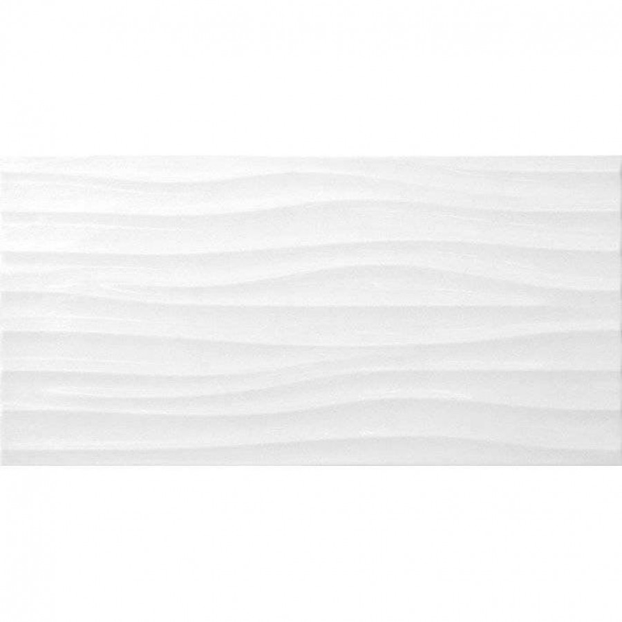 Керамическая плитка 60x30 9мм Дюна 7С Белый глянцевая белый Керамин