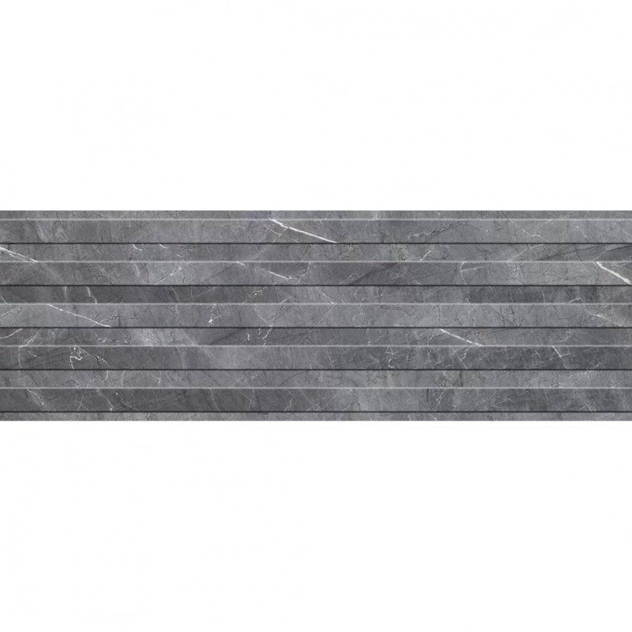 Керамическая плитка 90x30 10.5мм Канон 1Д матовая серый Керамин