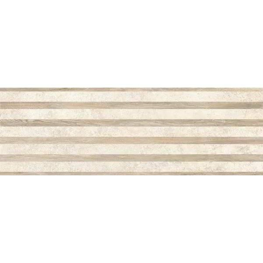 Декор 90x30 9.5мм Намиб 3Д матовая бежевый Керамин