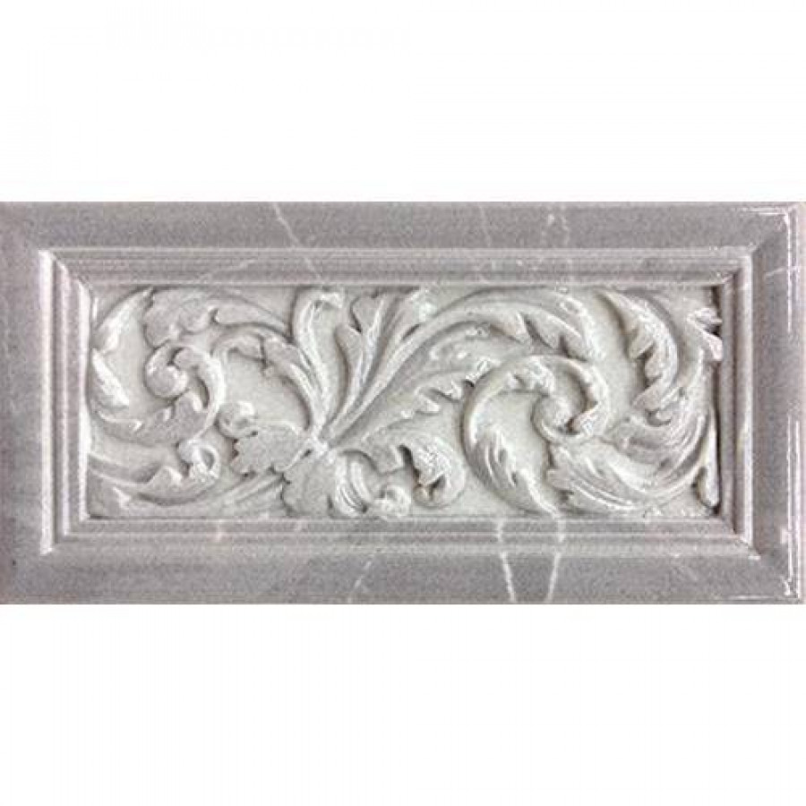 Вставка 16x8 8мм Onice Ins. Gris матовая серый Керлайф