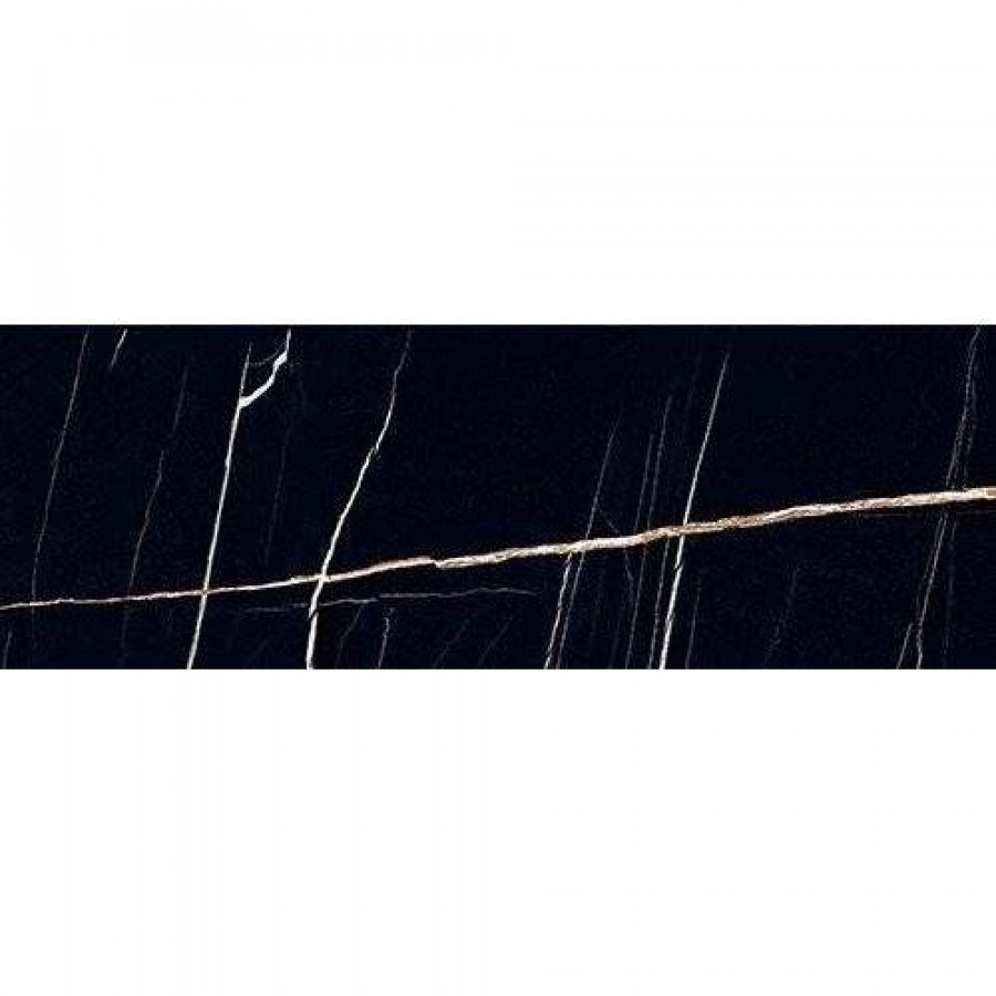 Керамическая плитка 70x24 11мм Royal Nero R глянцевая черный Керлайф