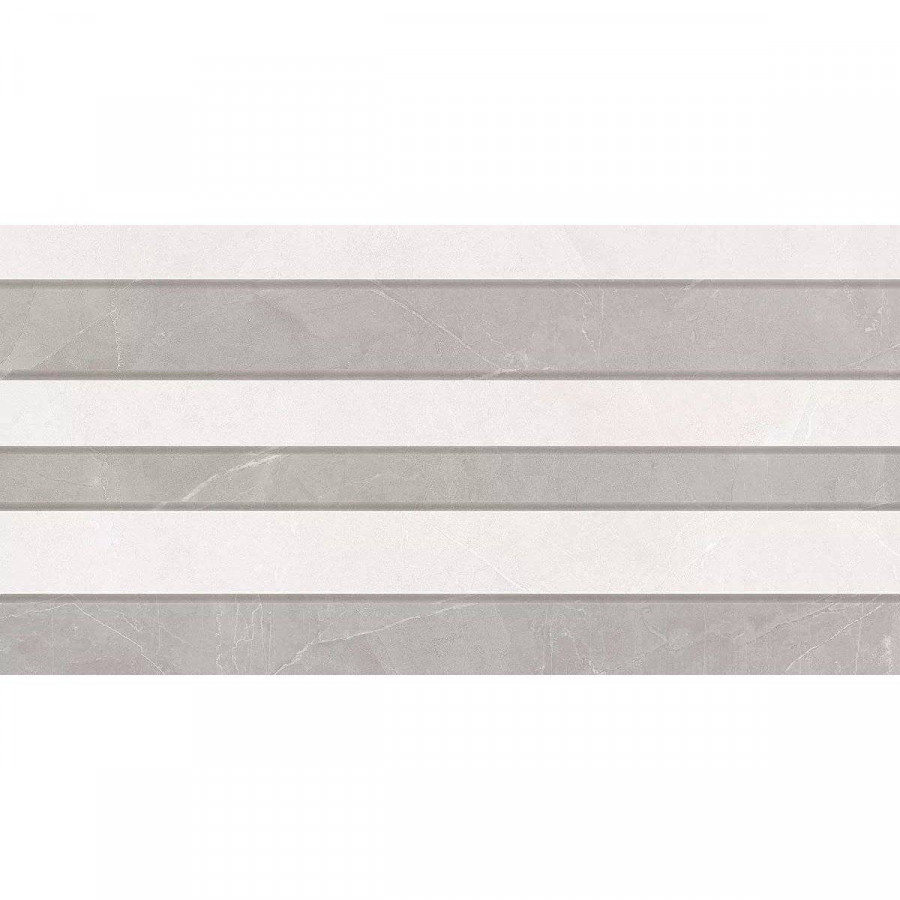 Керамическая плитка 63x32 9.5мм Pulpis Grey Rel. 33 матовая серый Керлайф