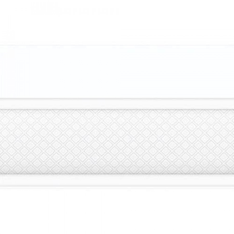 Бордюр 25x15 10.5мм Катрин 13-01-1-25-43-00-1451-0 Объемный Белый глянцевая белый Нефрит Керамика