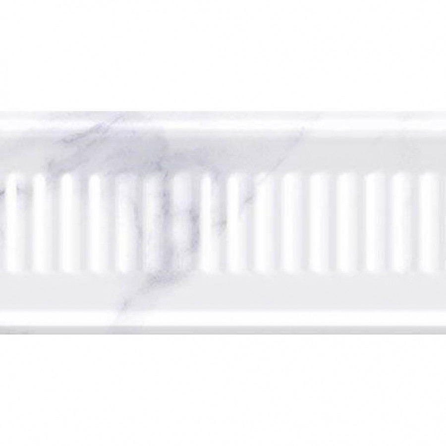 Бордюр 20x10 12.6мм Нарни 13-01-1-12-42-06-1030-0 Объемный Серый глянцевая серый Нефрит Керамика