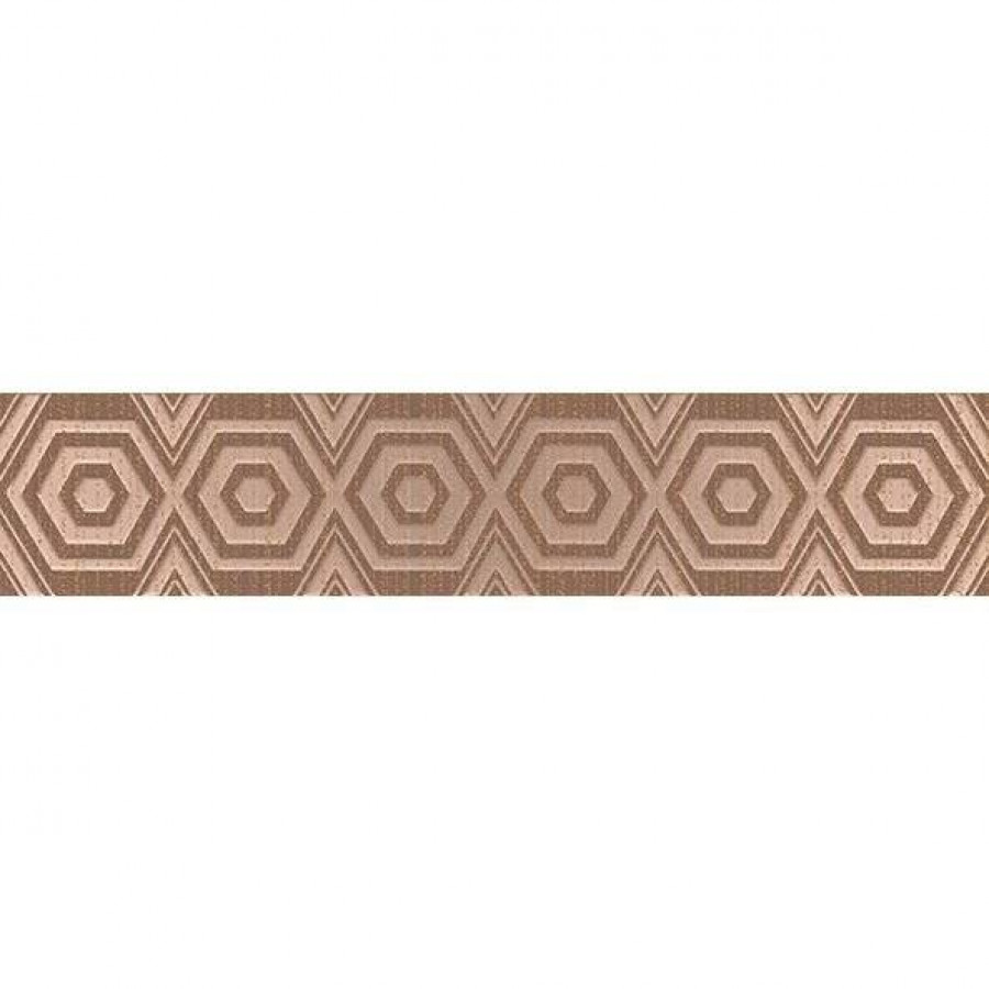 Бордюр 30x6 9мм Фернс 05-01-1-63-05-15-1602-0 Коричневый глянцевая коричневый Нефрит Керамика