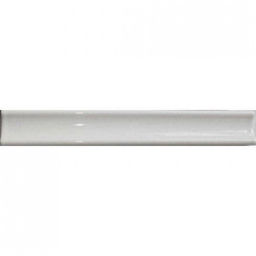 Угол 25x4 9мм Узкий Белый глянцевая белый Нефрит Керамика