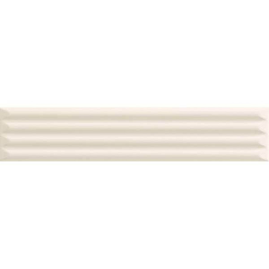 Керамическая плитка 25x5 9мм Up 192124 Cannettato Bone Matte матовая бежевый Ava Ceramica