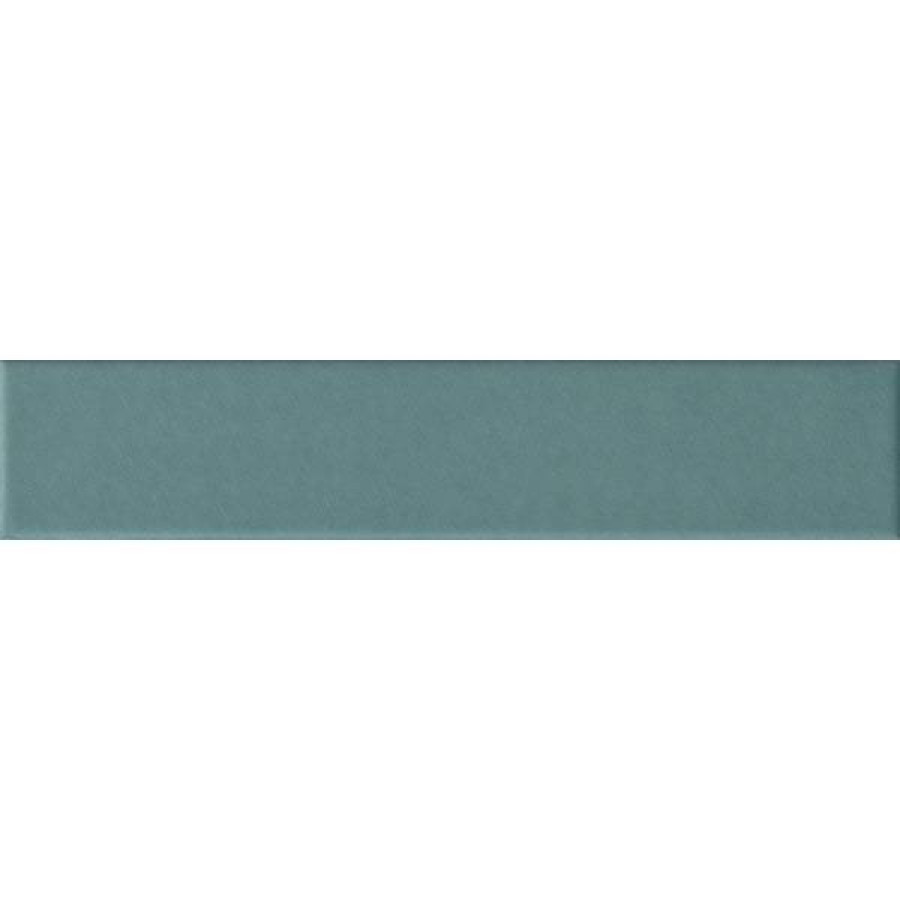 Керамическая плитка 25x5 9мм Up 192076 Green Glossy глянцевая зеленый Ava Ceramica