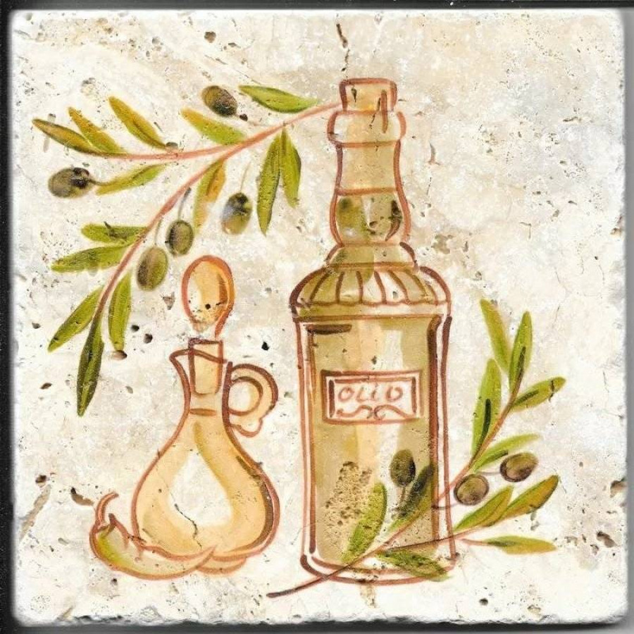 Декор 20x20 10мм Provance Оливки №2 матовая бежевый Плитка Антика