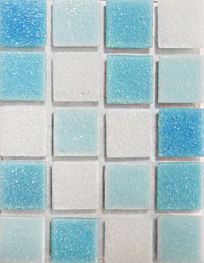 Мозаика Мозаика 33x33 4мм Breeze Cloud New Стеклянная Cloudnew Irida Irida