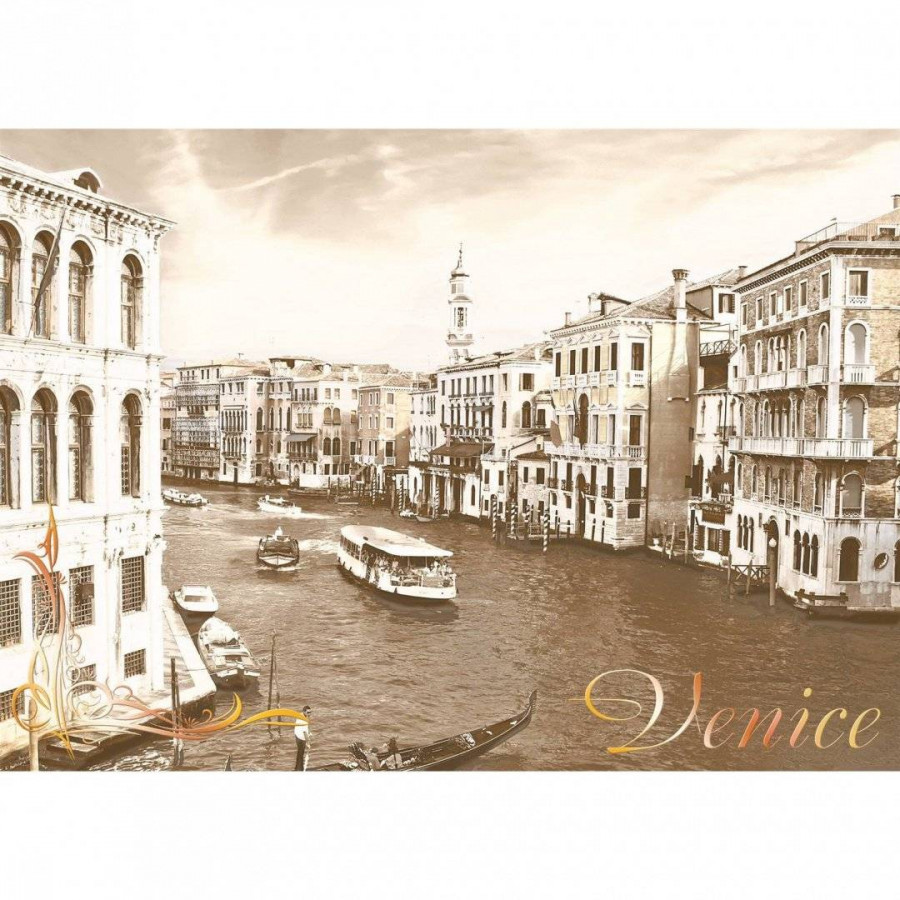 Декор 35x25 9мм Монте-Карло D1 глянцевая бежевый Axima