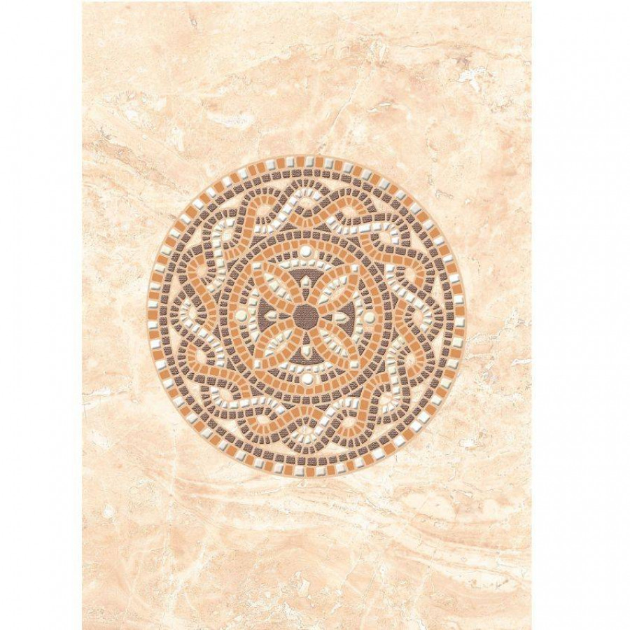 Декор 35x25 9мм Непал D1 глянцевая серый Axima