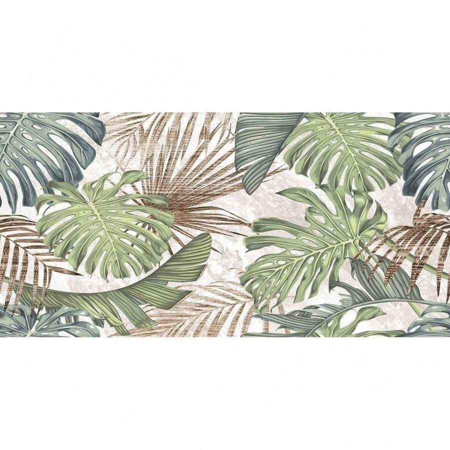 Декор 60x30 9мм Гавана D глянцевая зеленый Axima