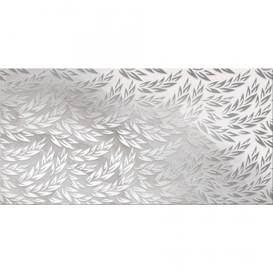 Декор 50x25 8мм Палермо D Колоски глянцевая серый Axima