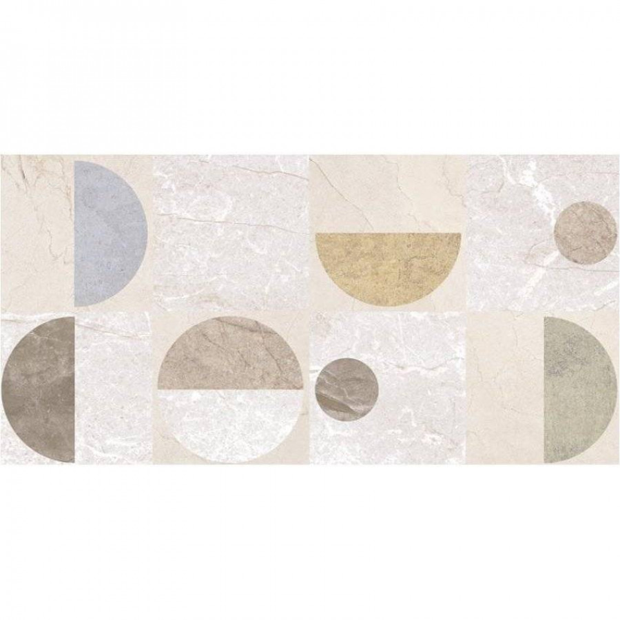 Керамическая плитка 60x30 9мм Андорра Геометрия матовая бежевый Axima