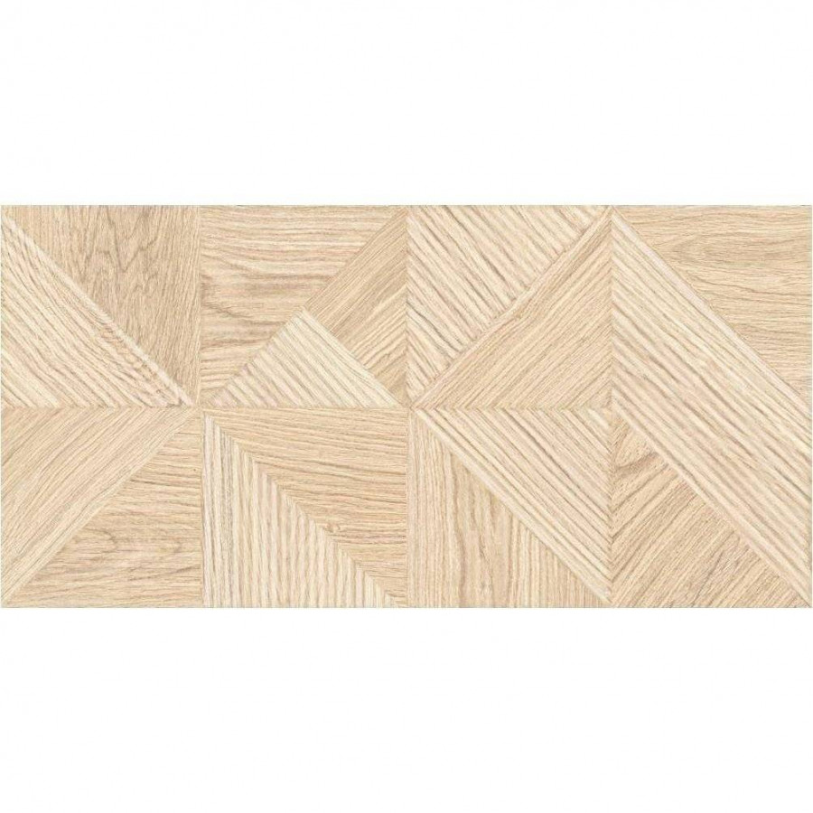 Керамическая плитка 60x30 9мм Ларго Дерево Рельеф матовая бежевый Axima