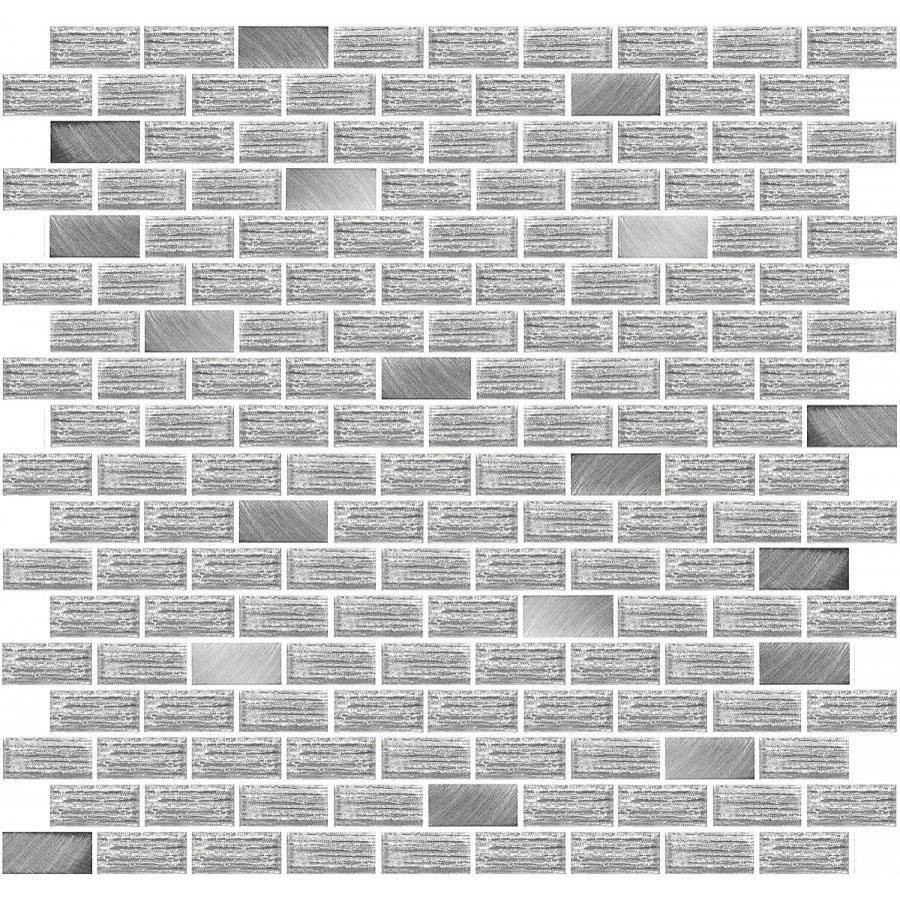 Мозаика 30x30 6мм Devore 707423010 Light JA-01 матовая серый Azori