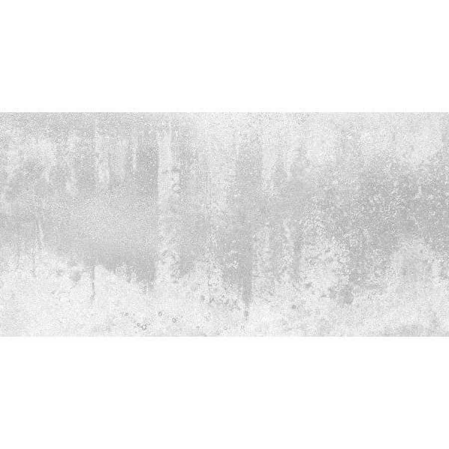 Керамогранит 120x60 10мм Orion Lux Pearl лаппатированная белый Azteca