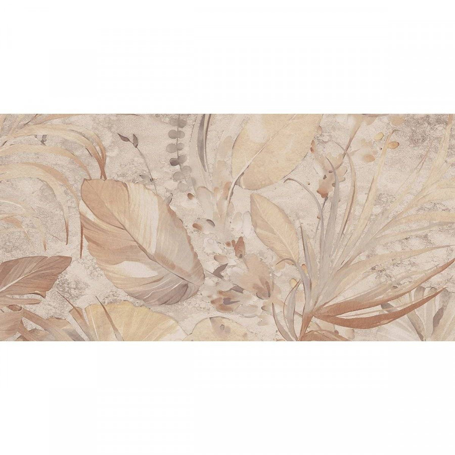 Керамогранит 120x60 8мм Lacio Decorado Lily Soft Arena лаппатированная бежевый Azteca