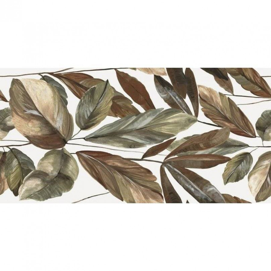 Керамогранит 120x60 10мм Neve Satin Giardino глянцевая белый Baldocer