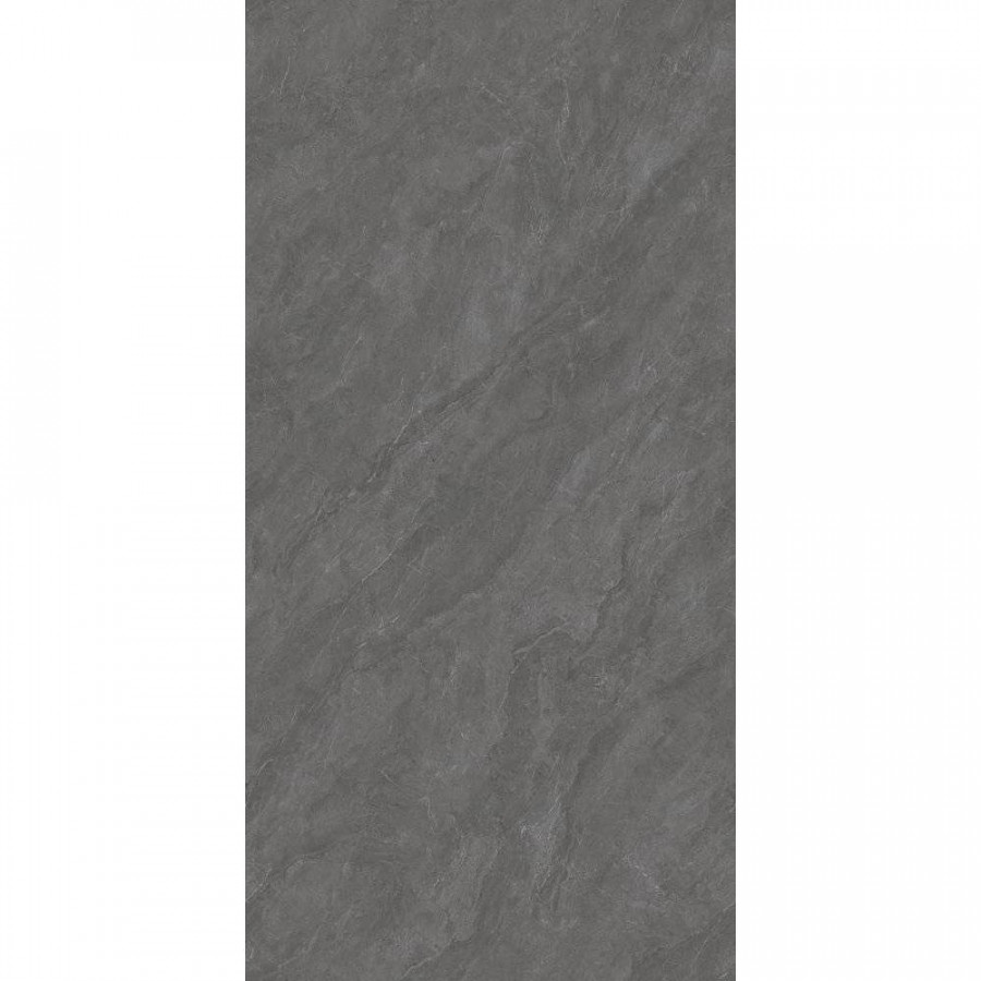 Керамогранит 120x60 10мм Petra BHW-0020 Dark Grains Soft-Polished Mould глянцевая серый Basconi Home