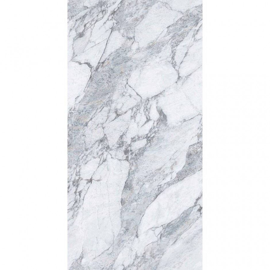 Керамогранит 120x60 8мм Arabescato Pro BHW-0045 Full Body Polished Gold полированная серый Basconi Home