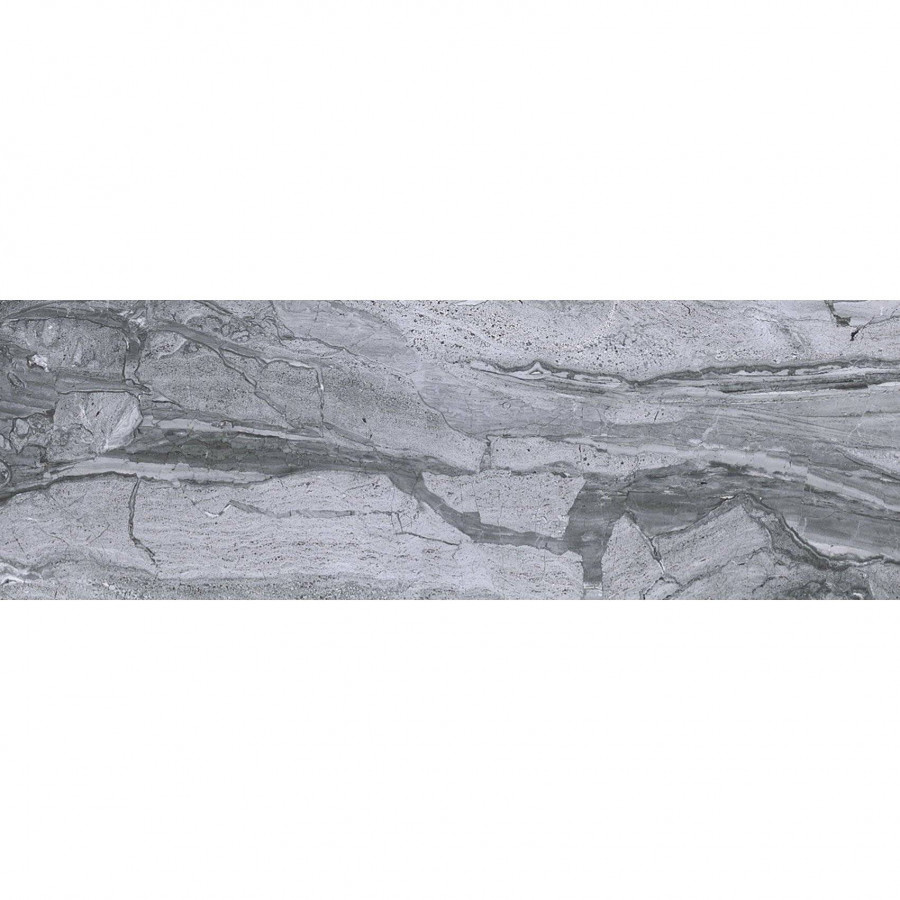 Керамическая плитка 60x20 9мм Даф 00-00-5-17-11-06-642 Серый глянцевая серый Belleza
