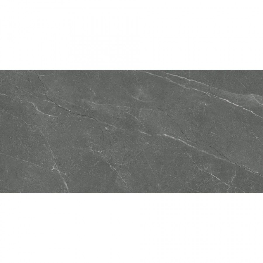 Керамогранит 120x60 9мм Amalfi Grey Carving глянцевая черный Belleza