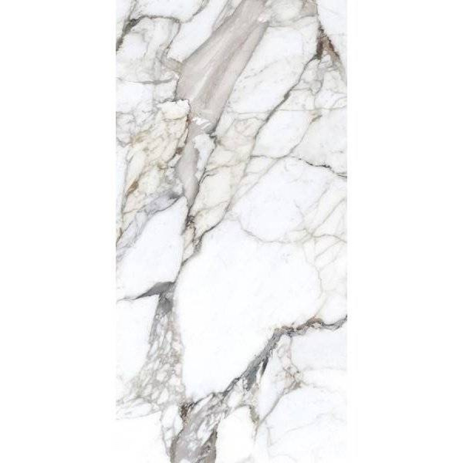 Керамогранит 120x60 9мм Escato Satvario Grenulla глянцевая белый Belleza