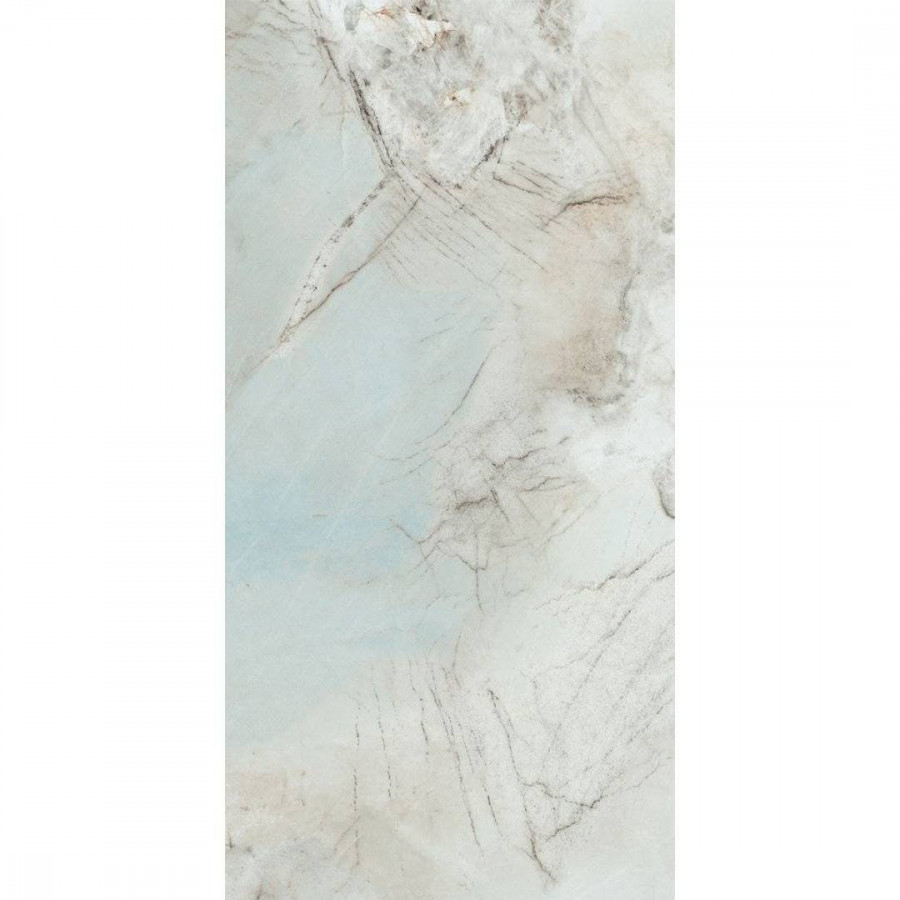 Керамогранит 120x60 9мм Gress Cool Vitro матовая голубой Belleza