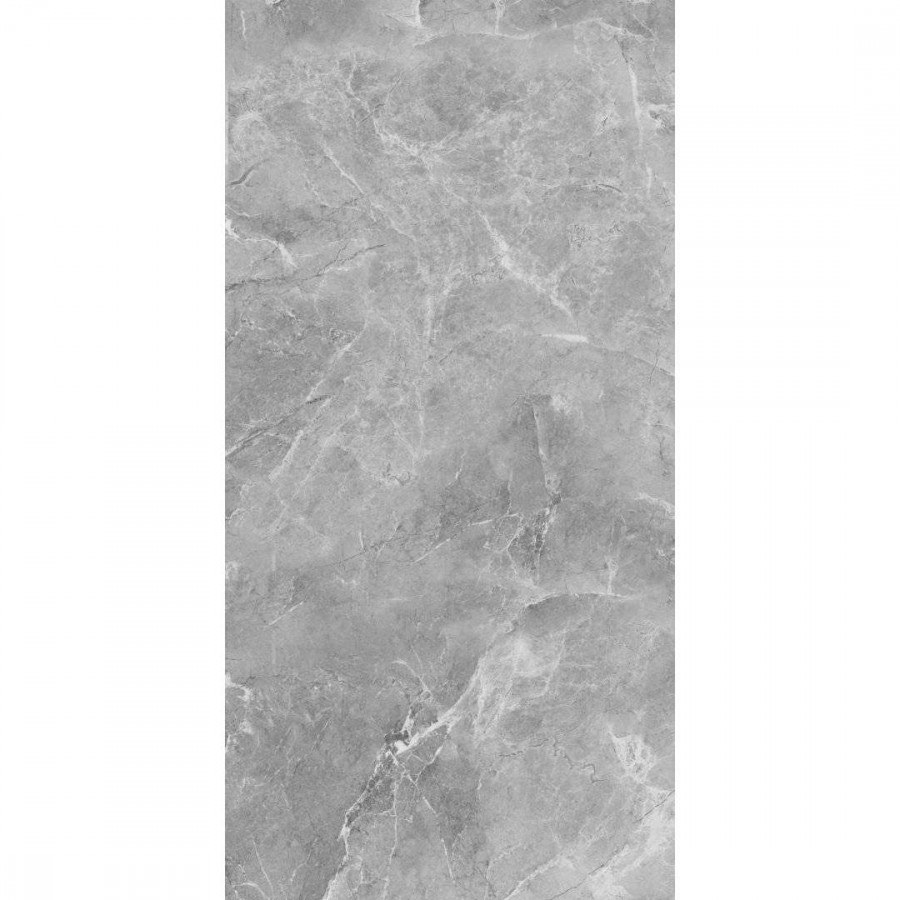 Керамогранит 120x60 9мм Ambition Grey Glossy глянцевая серый Belleza