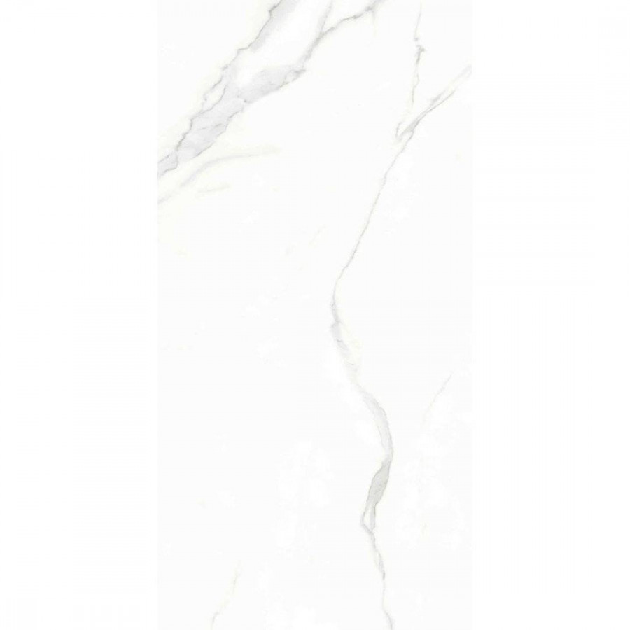 Керамогранит 120x60 9мм Costa White Glossy глянцевая белый Belleza