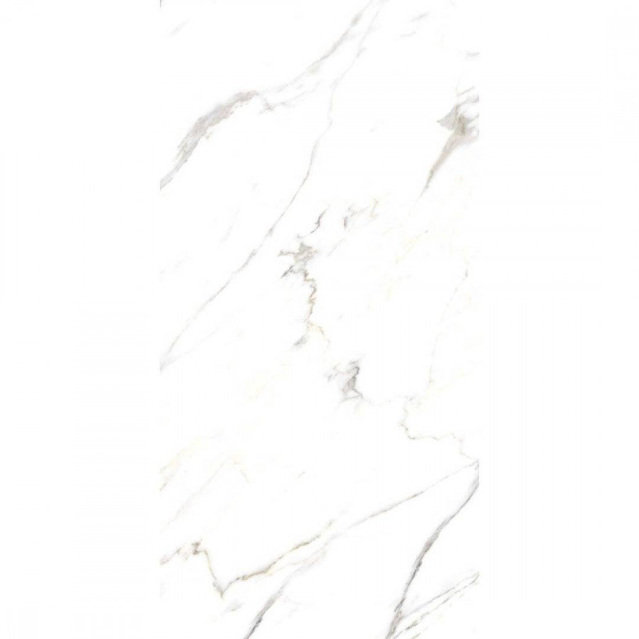 Керамогранит 120x60 9мм Kristen Cr Statuario Carving матовая белый Belleza