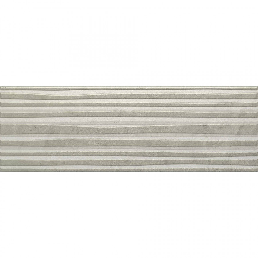 Керамическая плитка 90x30 10мм Reine BND0590 Track Grey матовая серый Benadresa