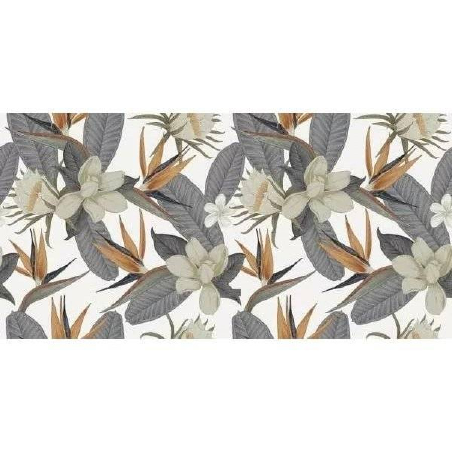 Керамогранит 120x60 10мм Stryn Blume Rect сатинированная белый Benadresa