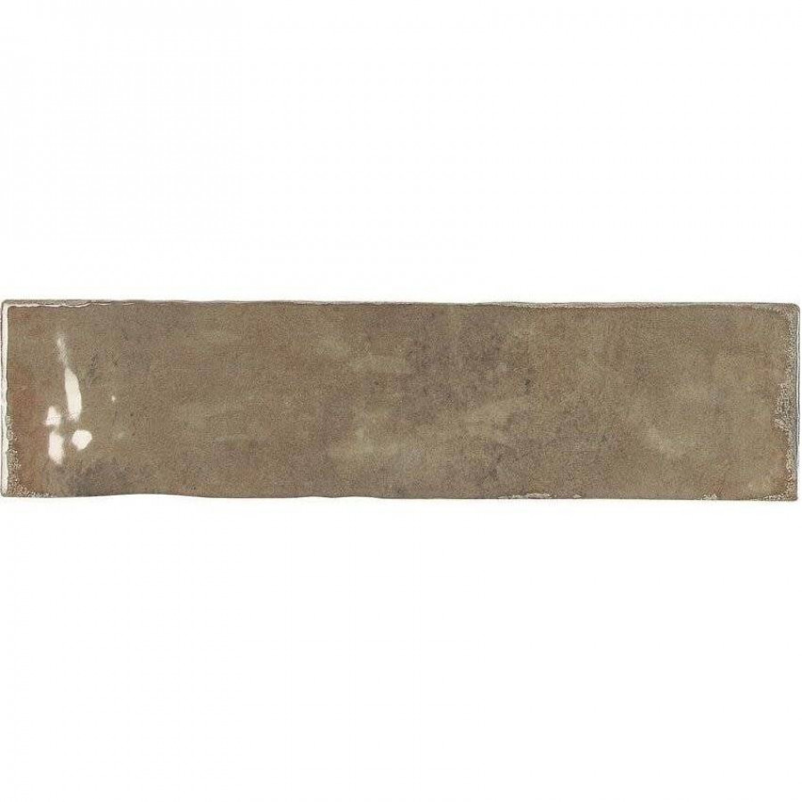 Керамическая плитка 30x8 9мм Karma Fall глянцевая коричневый Benadresa