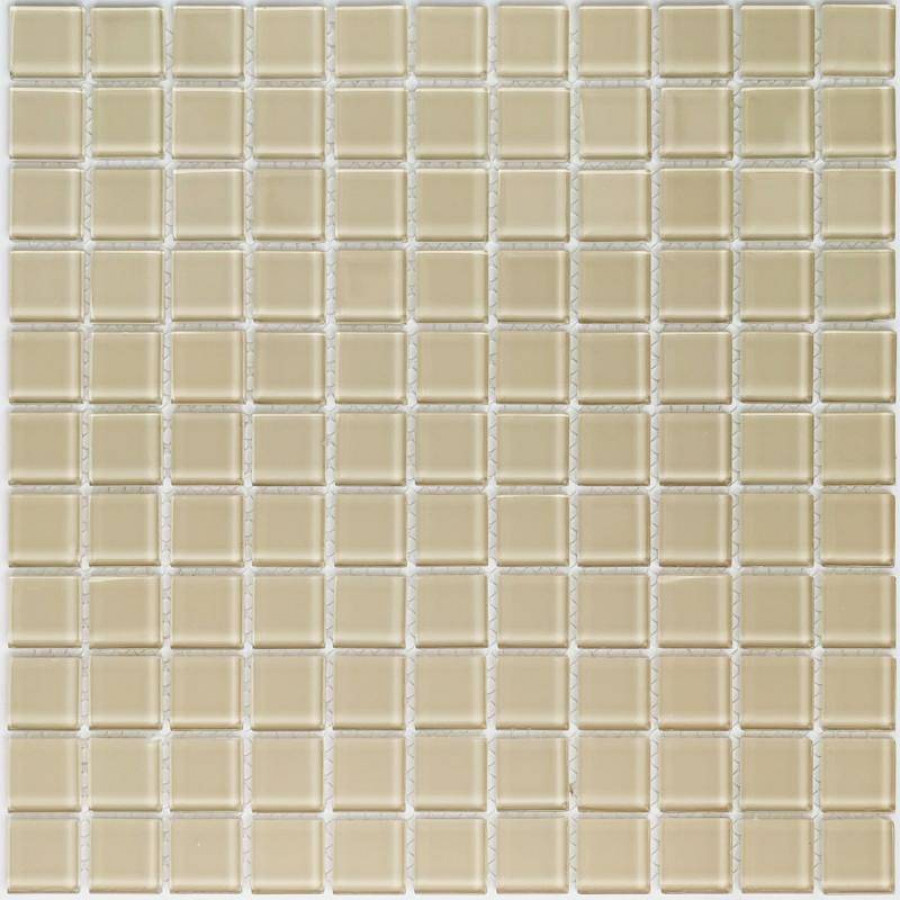 Мозаика 30x30 4мм Lungo (2.5x2.5) глянцевая бежевый Bonaparte
