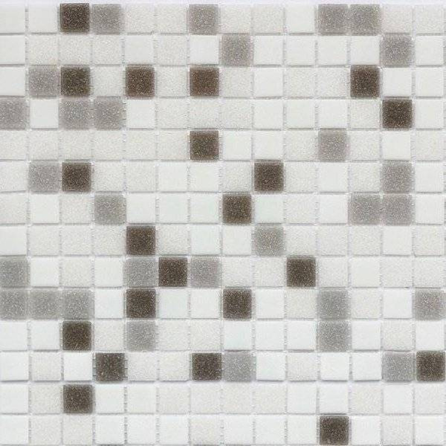 Мозаика 33x33 4мм Dorex (2x2) матовая серый Bonaparte
