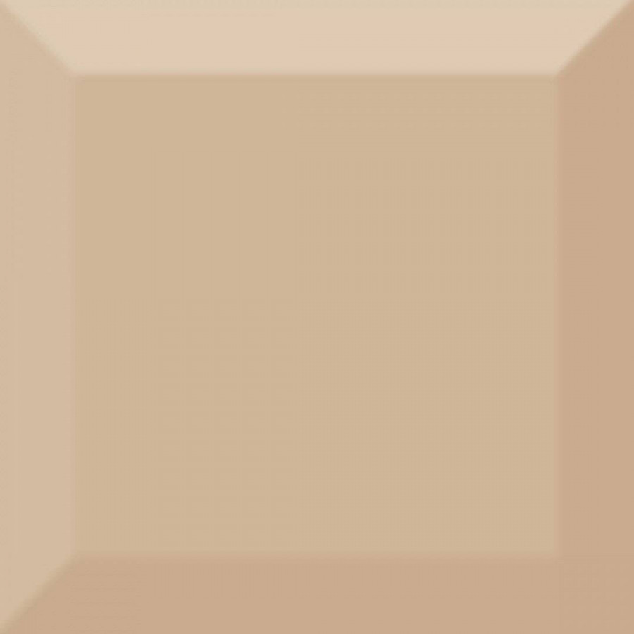 Керамическая плитка 10x10 8мм Monocolor 100x100 Biselado ABS0295 Beige Brillo глянцевая бежевый Absolut Keramika