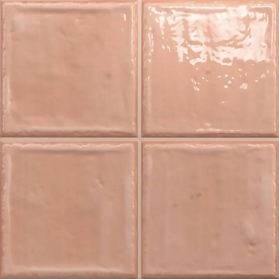 Керамическая плитка 20x20 Noa Coral глянцевая розовый Absolut Keramika