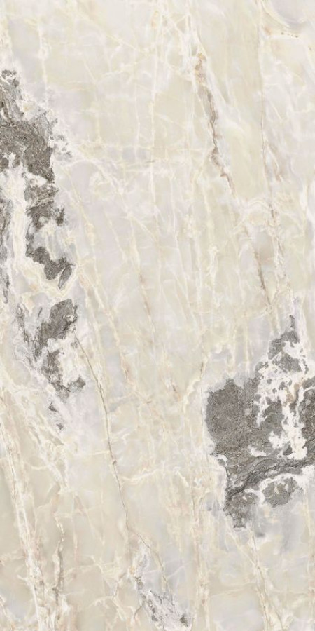 Плитка Плитка 240x120 6мм Onyx&More White Blend Satin R 765886 сатинированная белый оникс, камень Casa Dolce Casa Dolce Casa