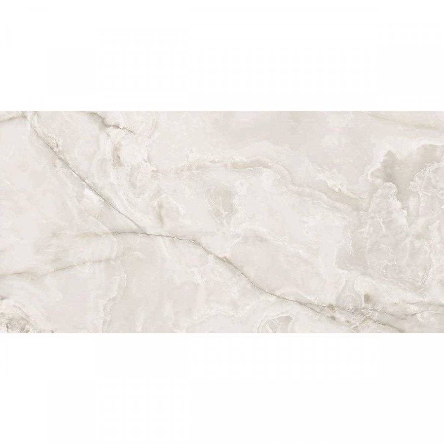 Керамогранит 120x60 10мм Onyx and More 765454 White Onyx Satin Ret сатинированная бежевый Casa Dolce Casa