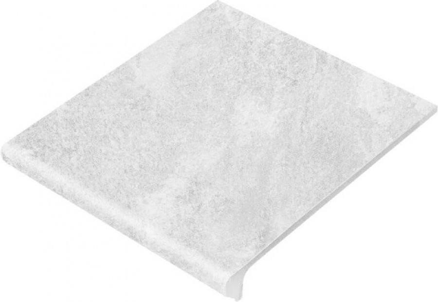 Ступень 33x30 9.4мм MIneral Chrom 6928661 Gradone MIneral White (PRESS) матовая белый Casalgrande Padana