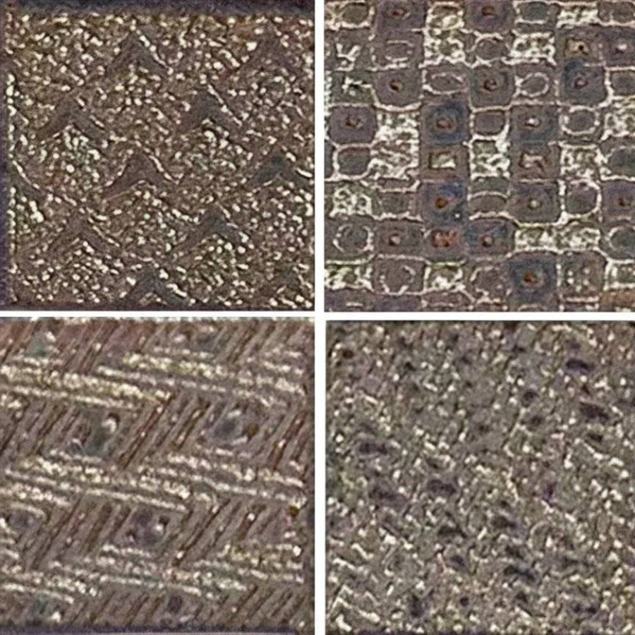 Вставка 5x5 10мм Evolution Taco 03 UD матовая бронзовый Ceracasa