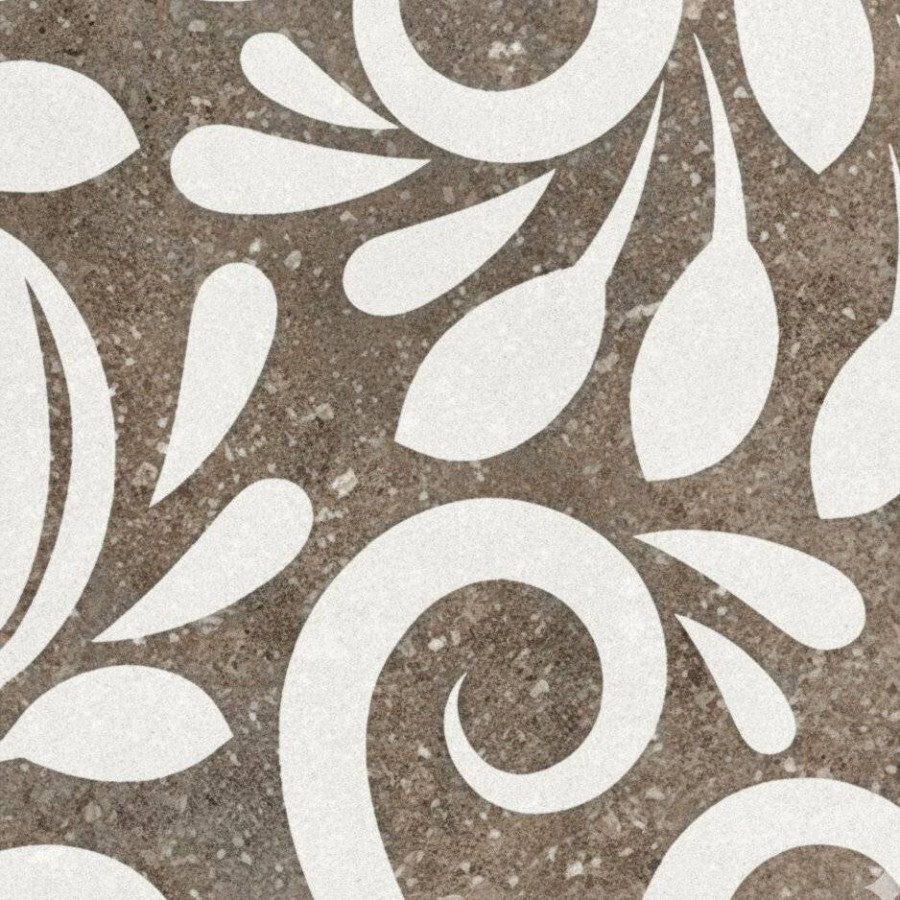 Вставка 7x7 9.9мм Livorno Taco Elba Tabacco матовая серый Ceracasa