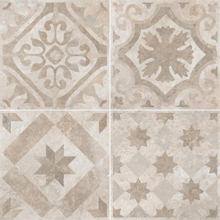 Декор 40x40 9.9мм Livorno Deco. Medici Argilla матовая бежевый Ceracasa