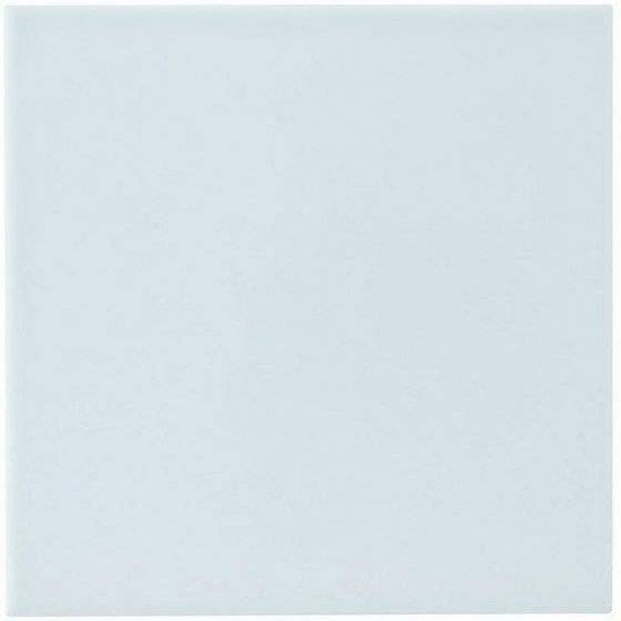 Керамическая плитка 15x15 9мм Studio Adst1044 Liso Ice Blue глянцевая голубой Adex